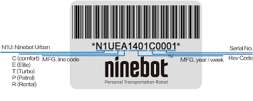 Ninebot serial number code