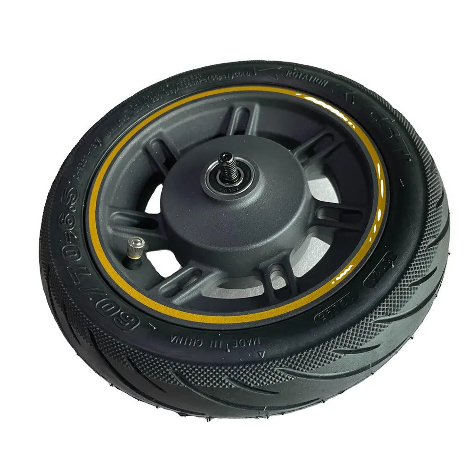 Front Wheel Assembly - MAX G30P/MAX G30LP (Yellow)