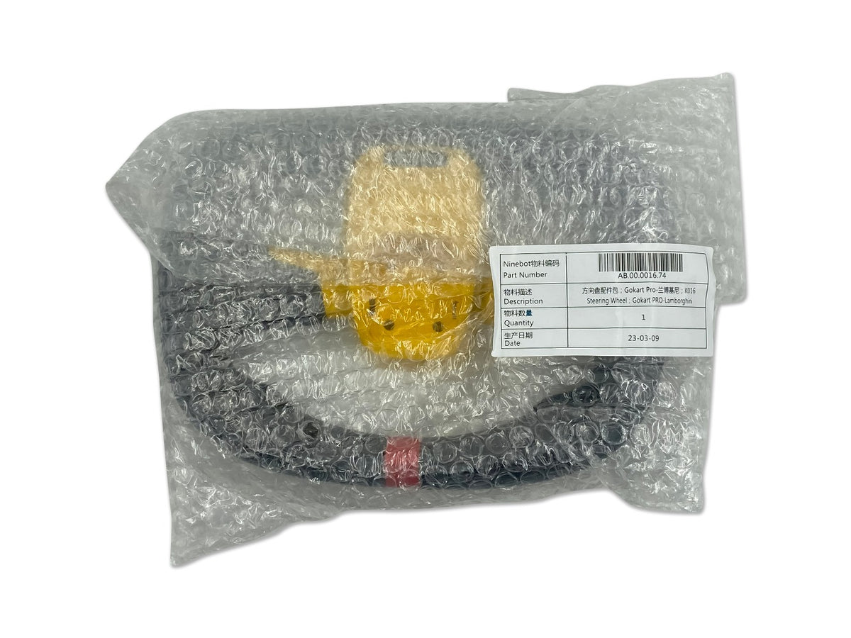 Steering wheel accessory kit for Ninebot Gokart Pro - Lamborghini Media 1 of 5