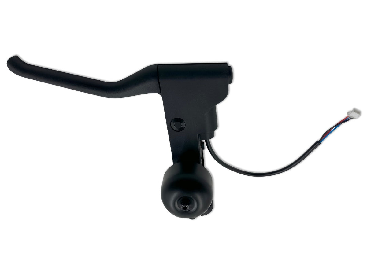 Brake handle with bell assembled Ninebot F