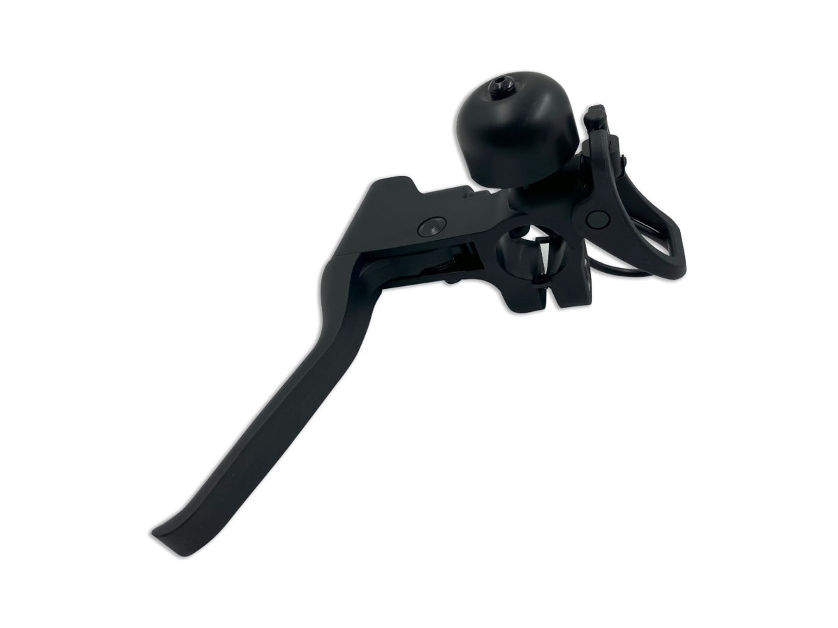 Brake handle with bell assembled Ninebot F