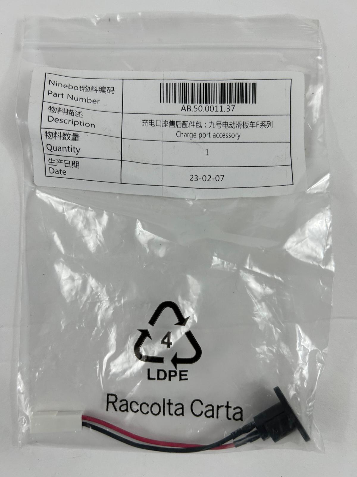 Charging port base for Ninebot Model F