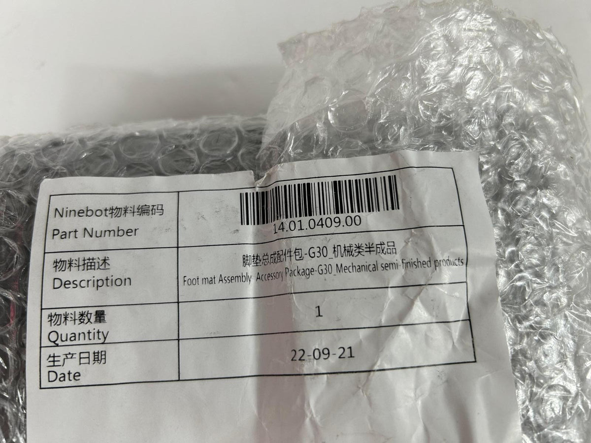 Replacement Foot Mat Assembly for Ninebot Max G30