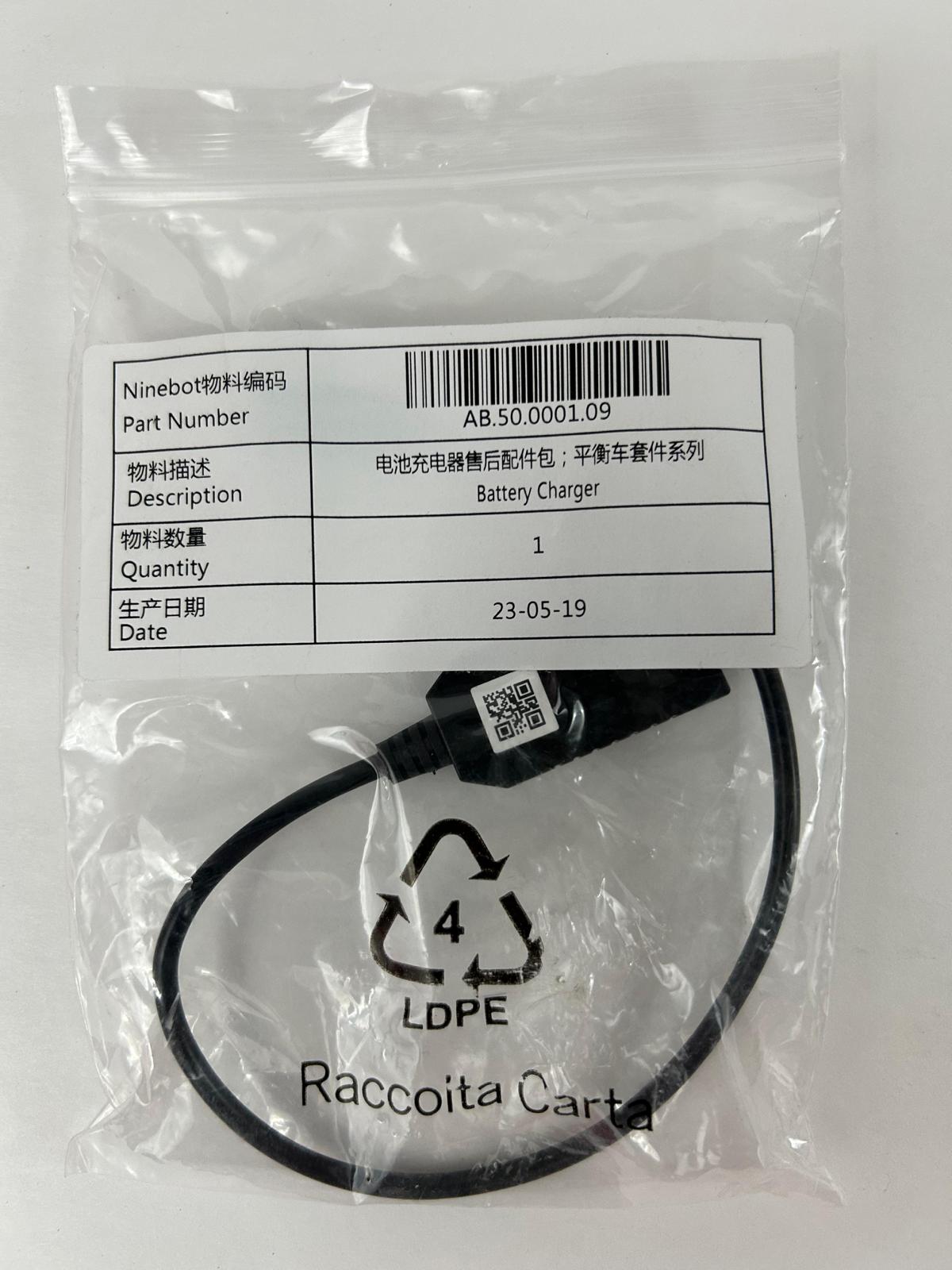 Battery charger for Ninebot Mecha Kit