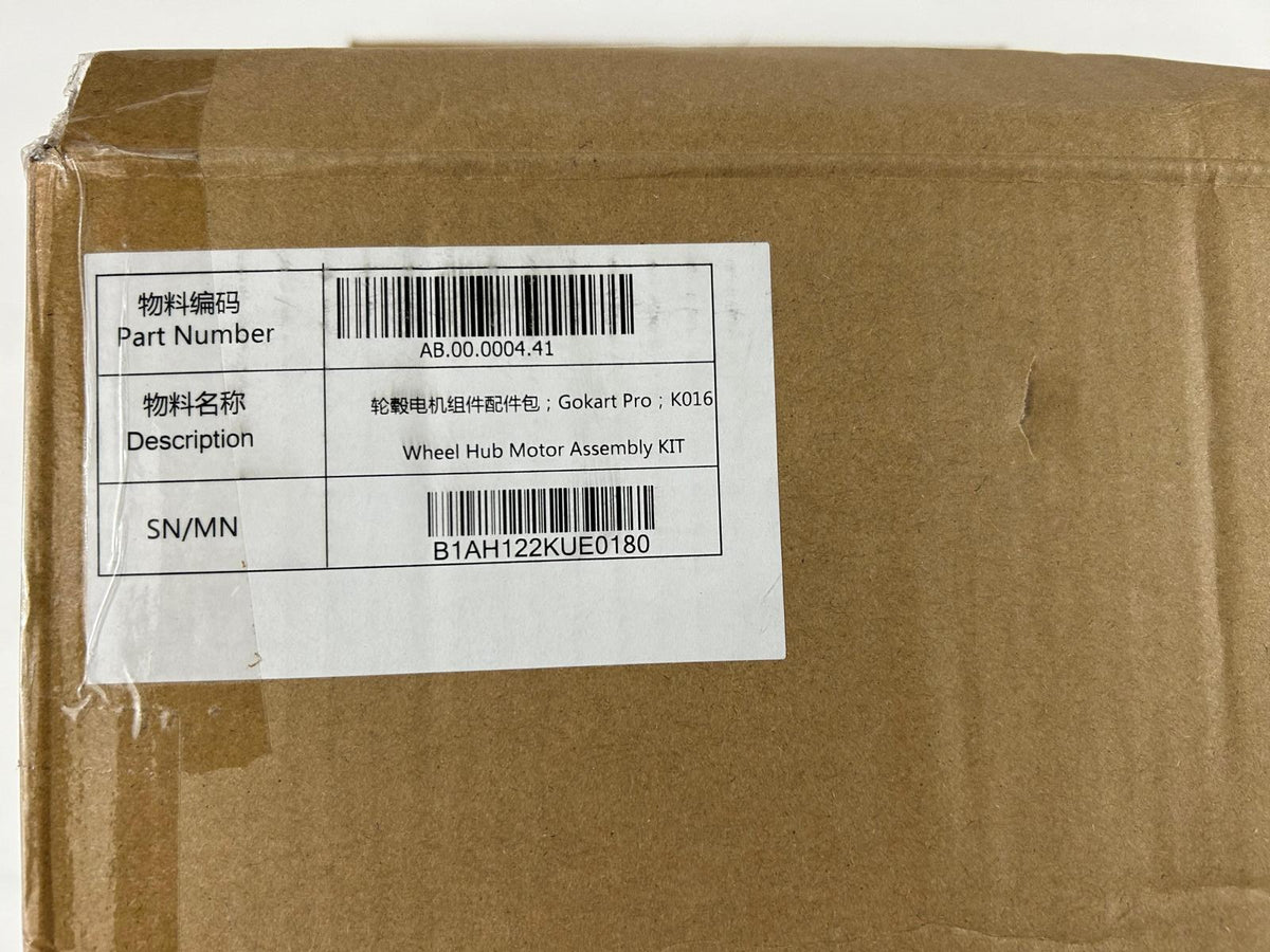 Original Ninebot S Max Motor with Drift Tire and GoKart