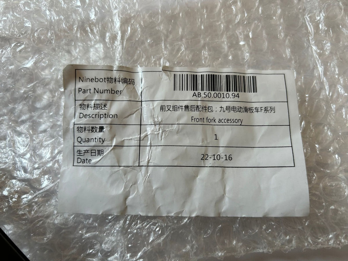 Original Replacement Front Fork for Ninebot F Scooters