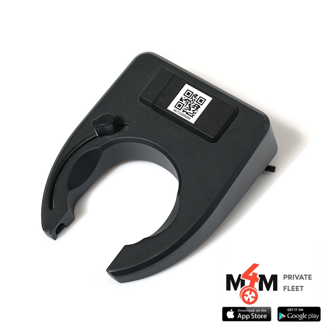 M4M IoT 4G Shareable Bicycle Lock by OMNI (GPS + GPRS+Bluetooth)