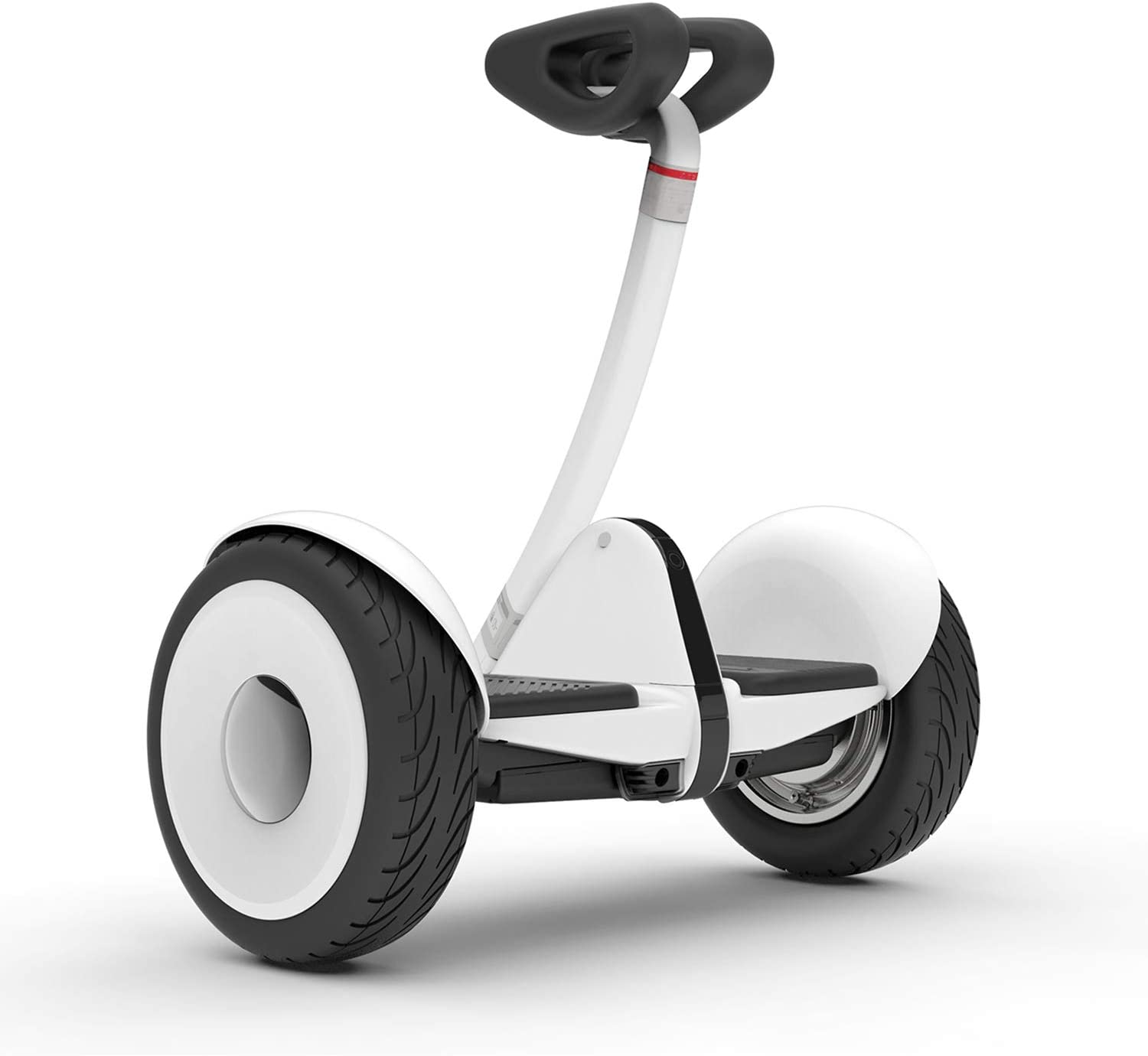 Segway Ninebot S Self-Balancing Electric Scooter With LED Light, Powerful And Portable, Compatible With Gokart Kit (White)