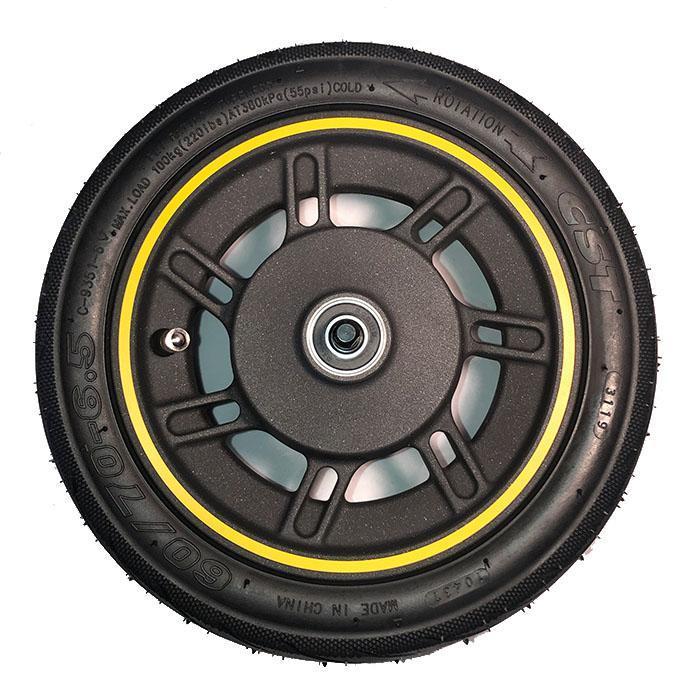 Front Wheel Assembly MAX G30P/MAX G30LP (Yellow) M4M
