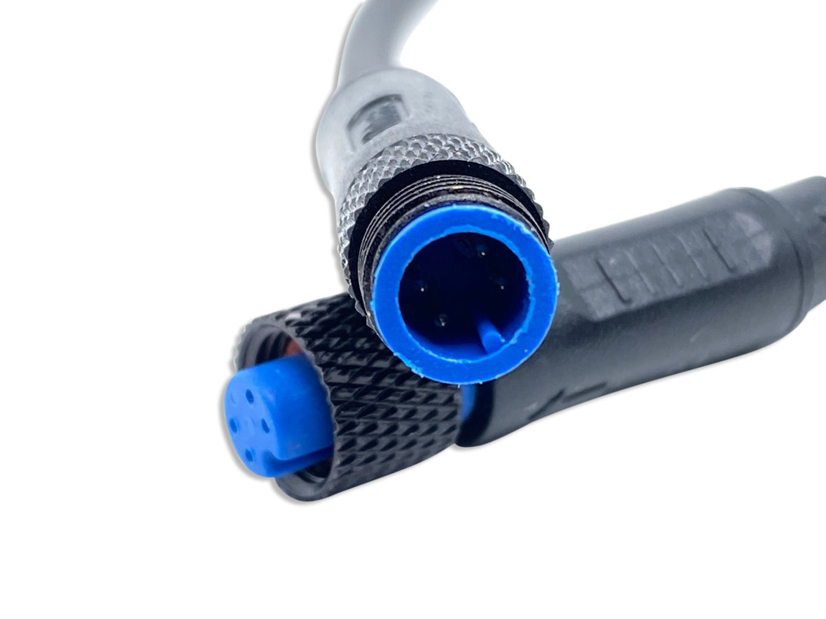 Spare Part - M7 Secure PVC 4 Pin IP65 Mini Male And Female Waterproof Cable Connector Plug For Ninebot Kick Scooters